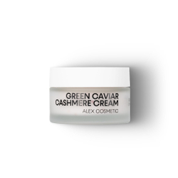 GREEN CAVIAR CASHMERE CREAM - Кашемировый крем для лица с морским кивиаром (зелёные водоросли) и Q10, 50 мл