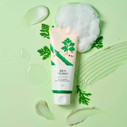 ROUND LAB Mugwort Calming Cleanser 150ml,Успокаивающая пенка для умывания с экстрактом полыни 150 мл