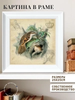 Картина на стену интерьерная на холсте 25*25 см