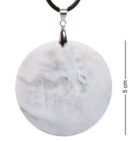 ШК-55/134-G Кулон из перламутра «Лиса»