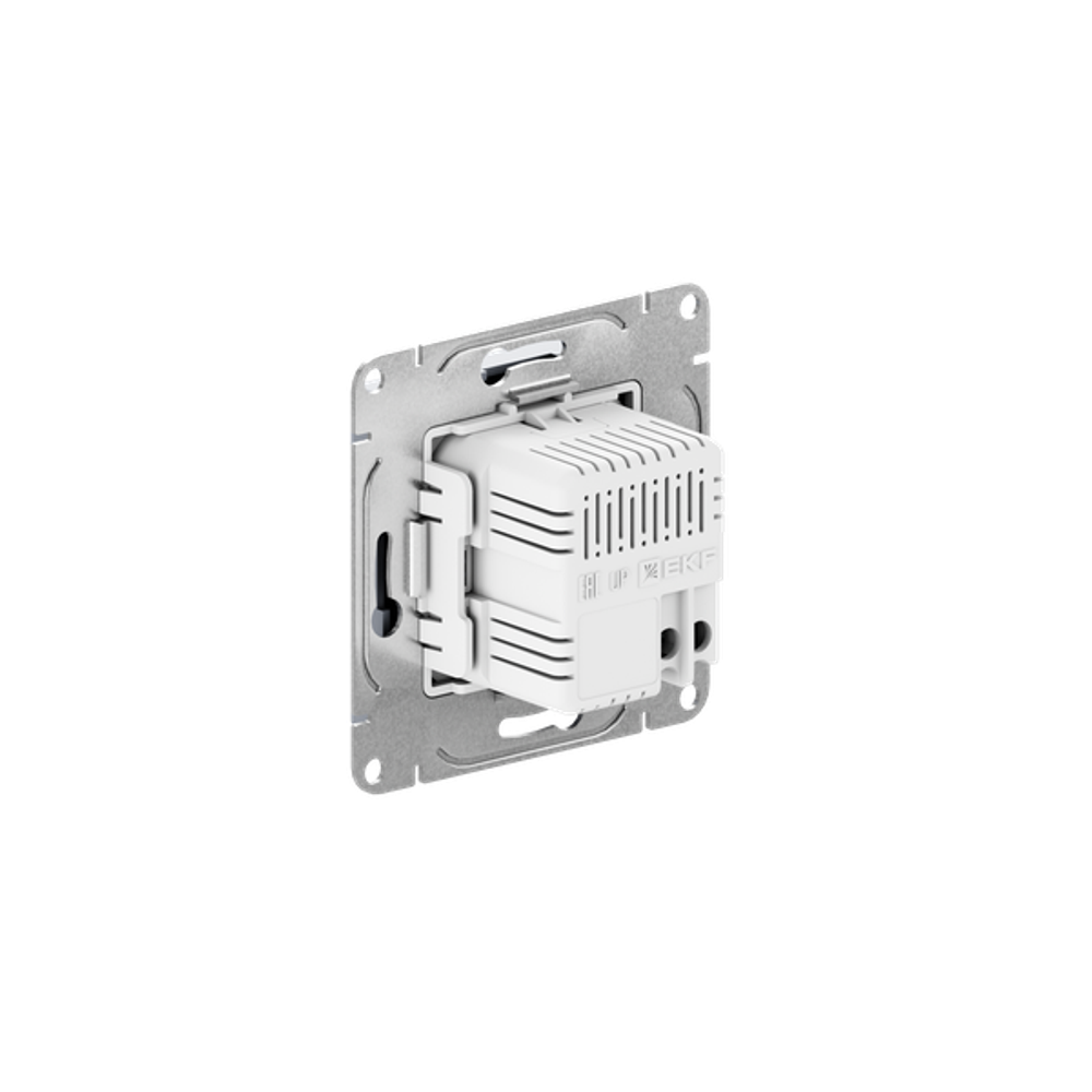 Механизм розетки USB-C - 2шт, алюминий Эпика EKF