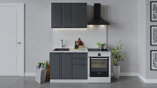 Кухонный гарнитур «Белладжио» длиной 100 см