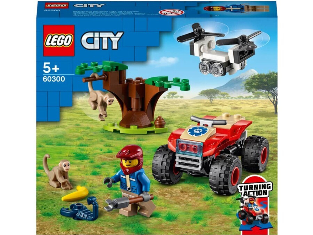 Конструктор LEGO City 60300 Квадроцикл для спасения дикой природы