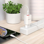 Сетевое зарядное устройство BOROFONE BA20A Sharp, кабель Lightning, 012993 Черный
