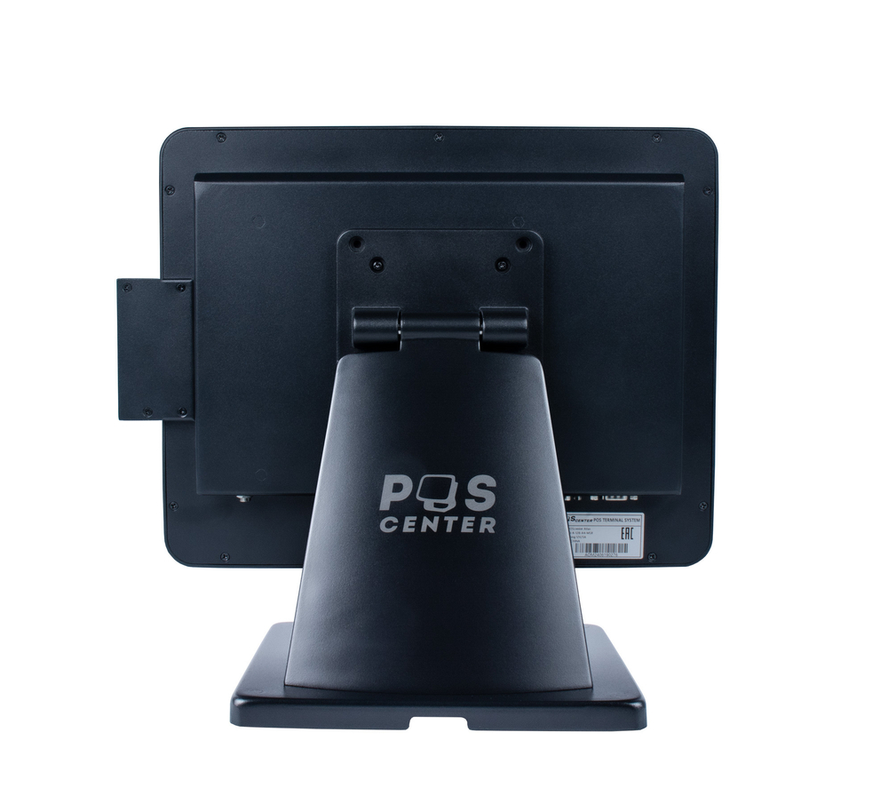 Сенсорный моноблок POSCenter Atlas (15", PCAP, J4125, RAM 8Gb, SSDM2 128Gb, БЕЗ MSR) без ОС