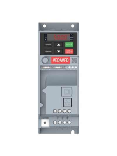 Преобразователь частотный VEDA Drive VF-51 2,2 кВт (380В,3 фазы) ABA00007