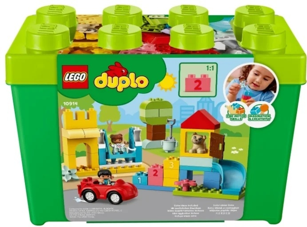 LEGO Большая коробка с кубиками 10914 , деталей 85 шт