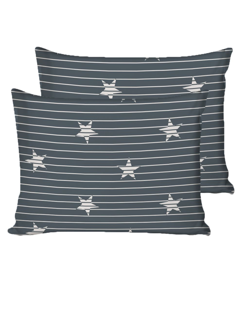 Постельное белье бязь Сказка "Звезды" 2-спальный на молнии Наволочка 50х70 см 2 шт Простынь 210х215 см Пододеяльник 175х215 см