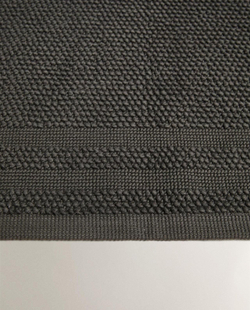 Zara Home - Нескользящий коврик для ванной из хлопка, серый, 50x70 см