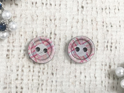 Пуговицы костюмные, d 1,1 см, 2 прокола