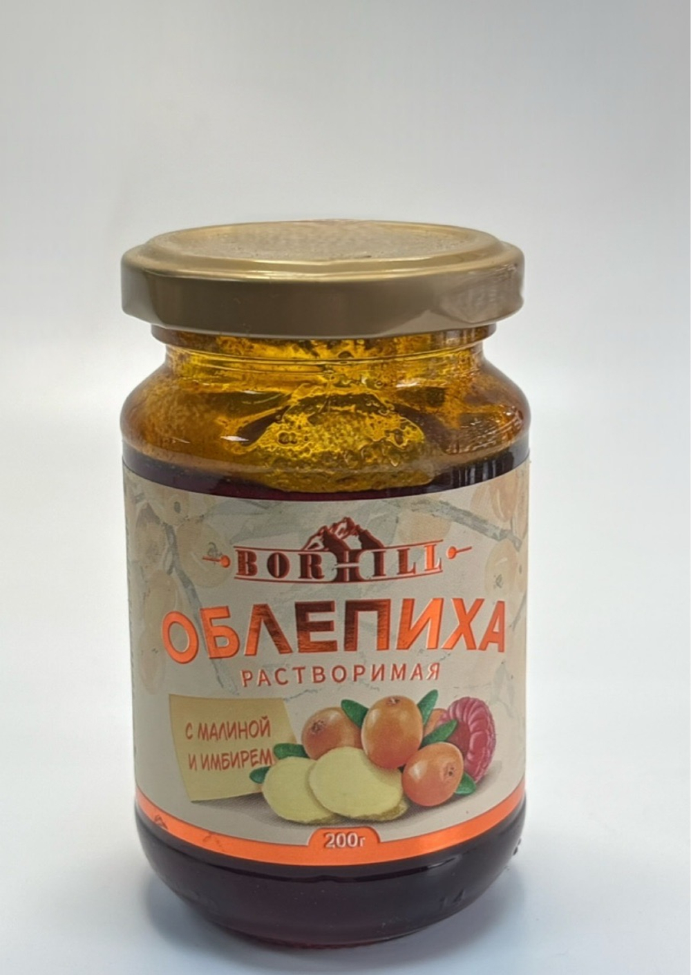 Облепиха жидкий BORHILL 200гр. стекло