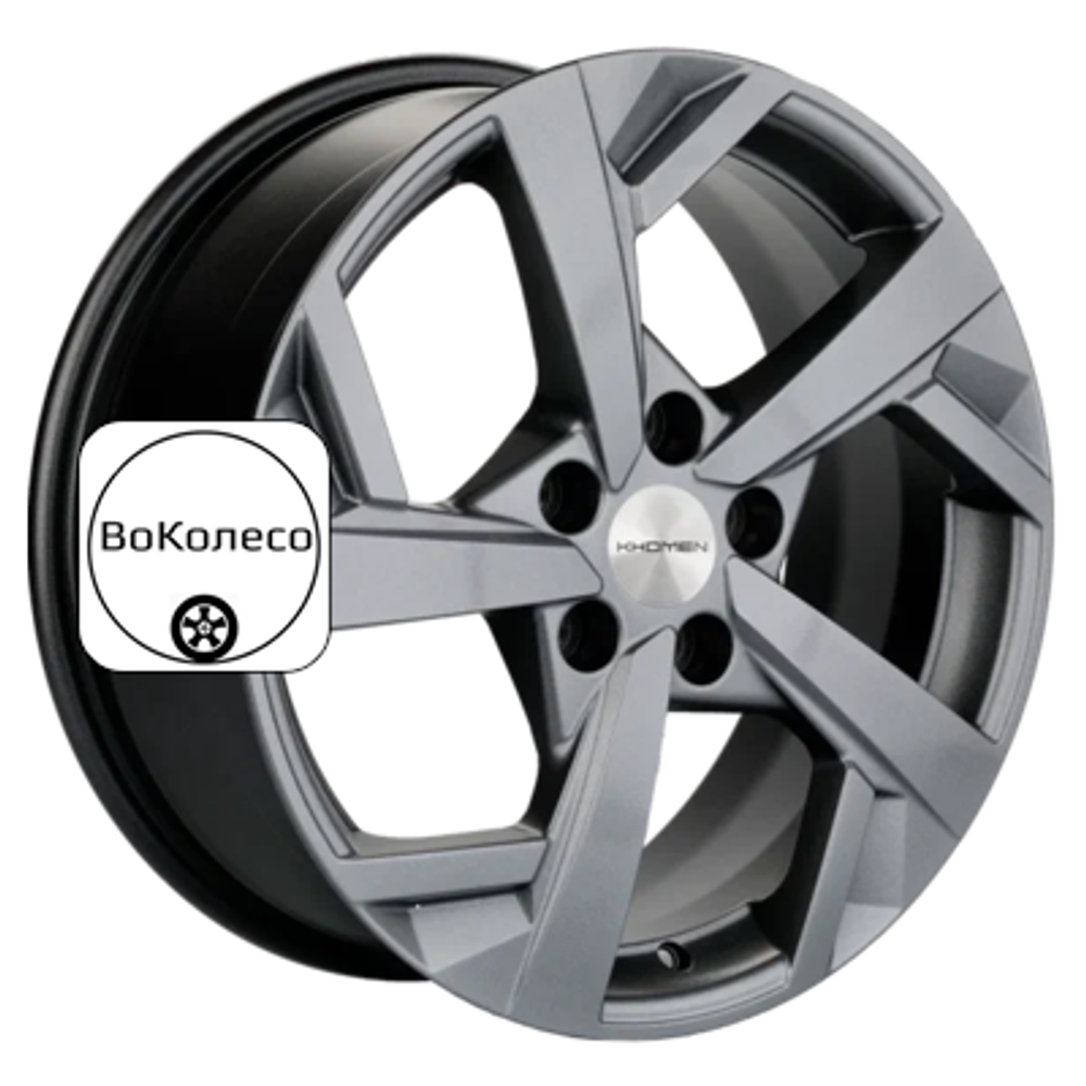 7x17/5x114,3 ET37 D66,5 KHW1712 (Jolion) Gray Khomen Wheels
