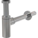 A400 Сифон для умывальника 32 DESIGN, цельнометаллический, круглый