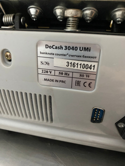 Счетчик банкнот DoCash 3040 Umi