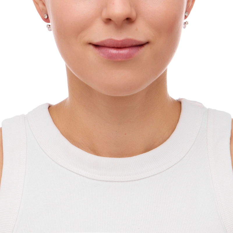 Серьги Невинные – Прозрачные