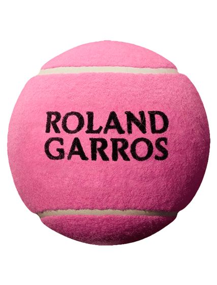 Мяч для автографов Wilson Roland Garros Jumbo Ball 5" - Pink
