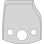Комплект фрезы насадной F=30 D=100 7 ножей SP +7 огранич. CMT 693.013.01