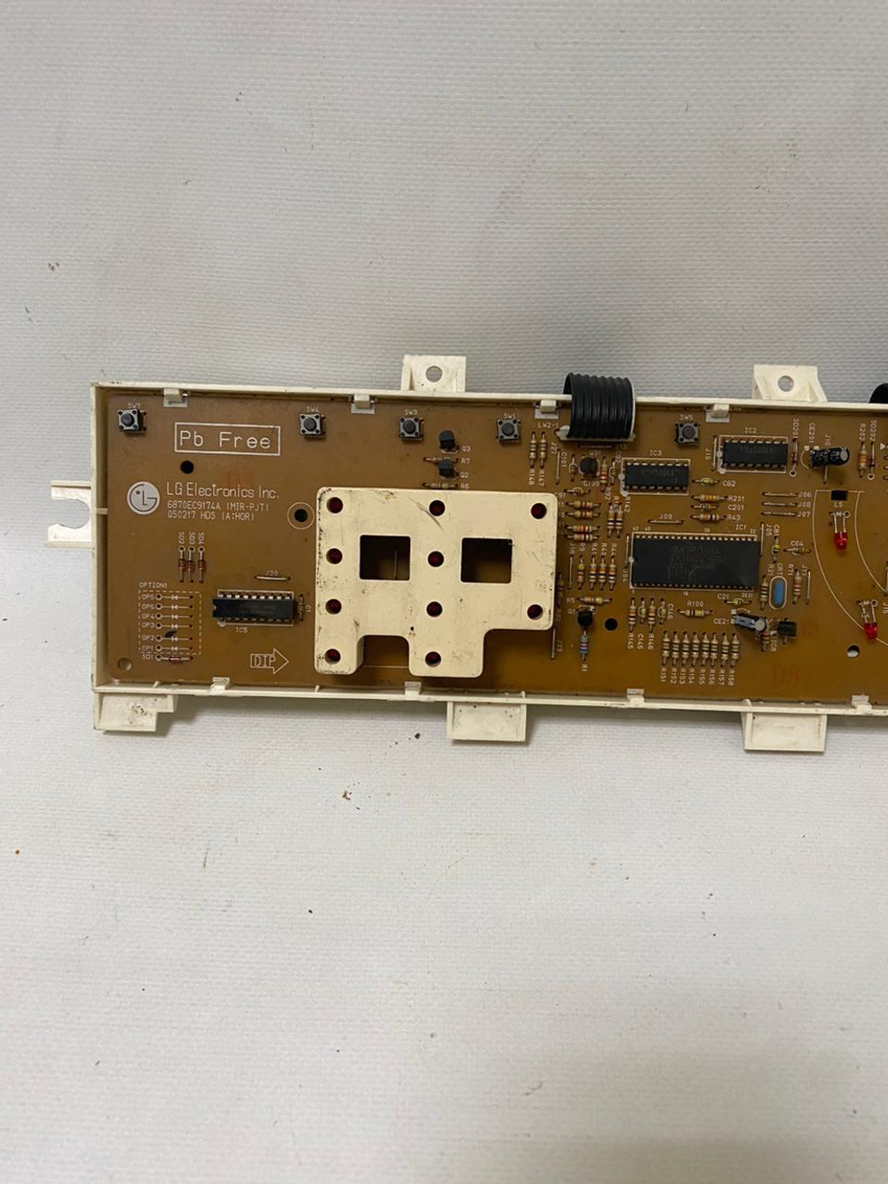 312.1 Модуль плата управления стиральной машины LG 6170EC1006A (Q 21Y5) Б/У