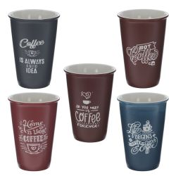 GAEM Стакан, 400 мл, L9 W9 H13 см, 5в., (сорт 1,2)