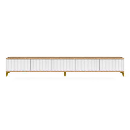 Тумба под телевизор на ножках ROYAL 5039 эко (Дуб Кантри-Золото)