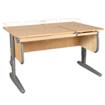 Растущая парта  Дэми СУТ 25 с задними полками СУТ.15.210 (1200×880 мм)