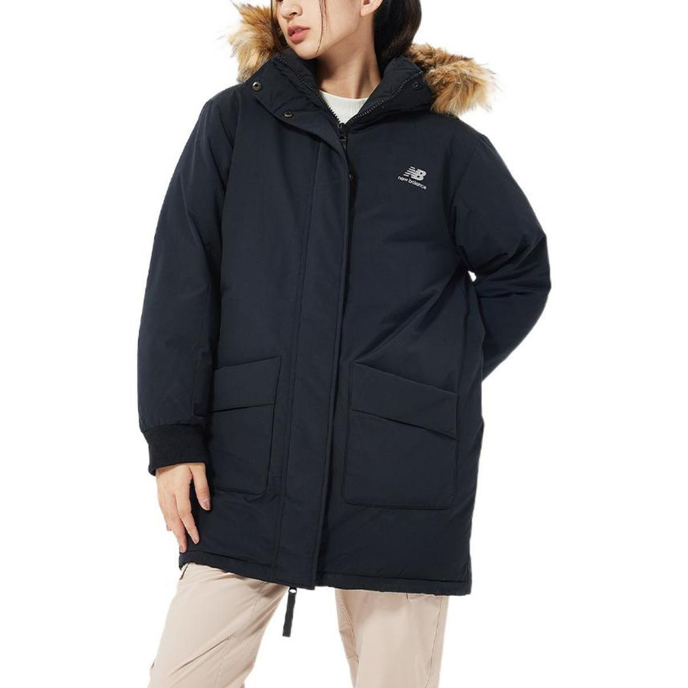 Куртки New Balance Logo, AWJ23345-BK