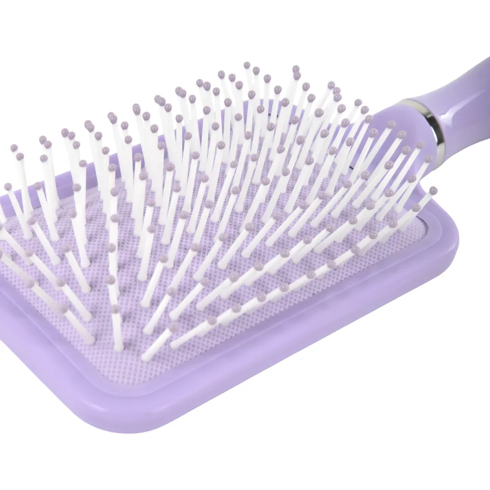 Расческа для волос массажная, широкая, 24х8 см, фиолетовая, MONTE VITA (МОНТЕ ВИТА), 457419