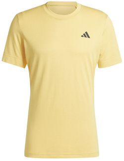 Мужская теннисная футболка Adidas Tennis Freelift T-Shirt - желтый