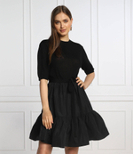 хлопковое платье Emporio Armani - черный(6L2AYC 2MB4Z)