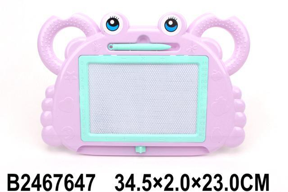 Доска для рисования с магнит.крошкой, пакет B367