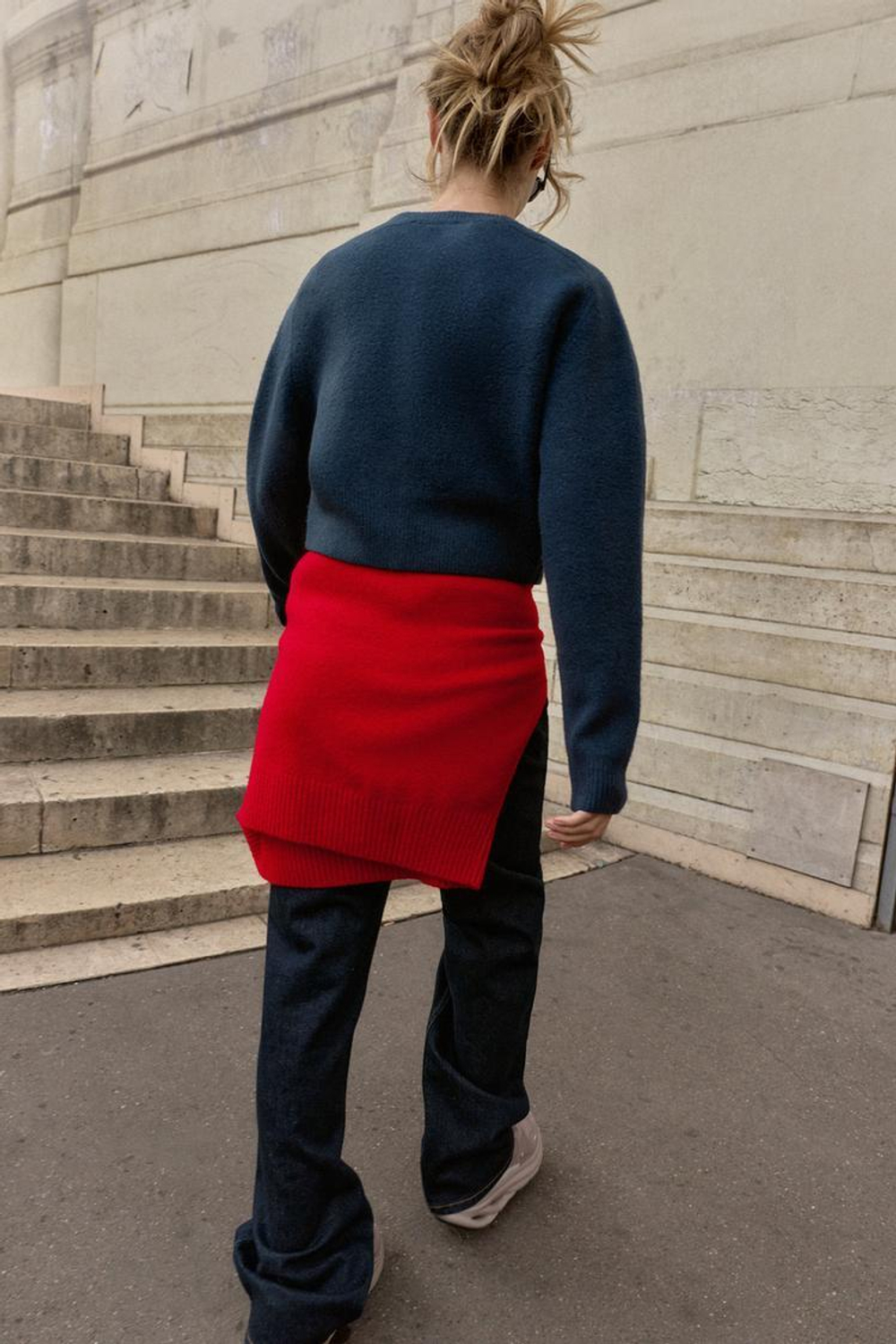 ZARA КАРДИГАН НА ПУГОВИЦАХ, МОРСКОЙ СИНИЙ