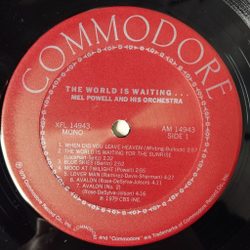 Винтажная виниловая пластинка LP Mel Powell, Joe Bushkin The World Is Waiting (USA 1979)