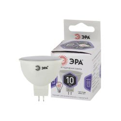 Лампочка светодиодная ЭРА STD LED MR16-10W-860-GU5.3 GU5.3 10Вт софит холодный дневной свет