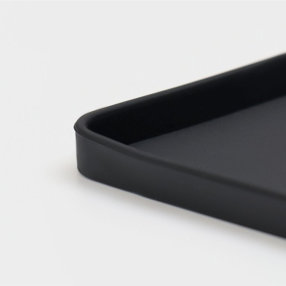 Противень для духовки «Криспи», силикон, 40×30 см, цвет чёрный