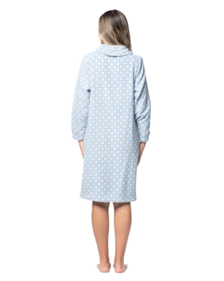 Egatex Халат на пуговицах, синий