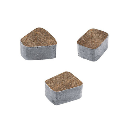 Тротуарная плитка КЛАССИКО (круг) - Листопад гранит Клен, комплект из 3 видов плит