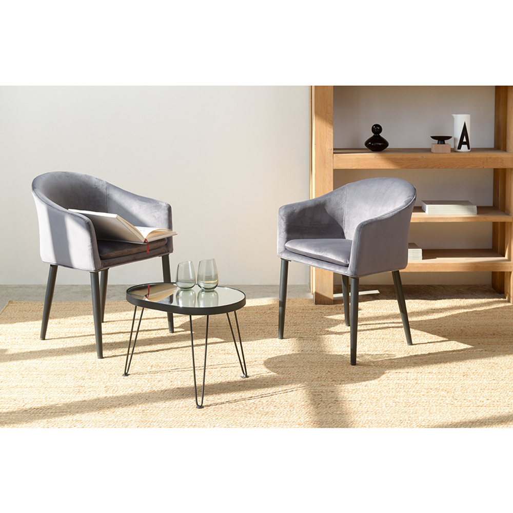 Столик журнальный Berg Rolf 55х42см