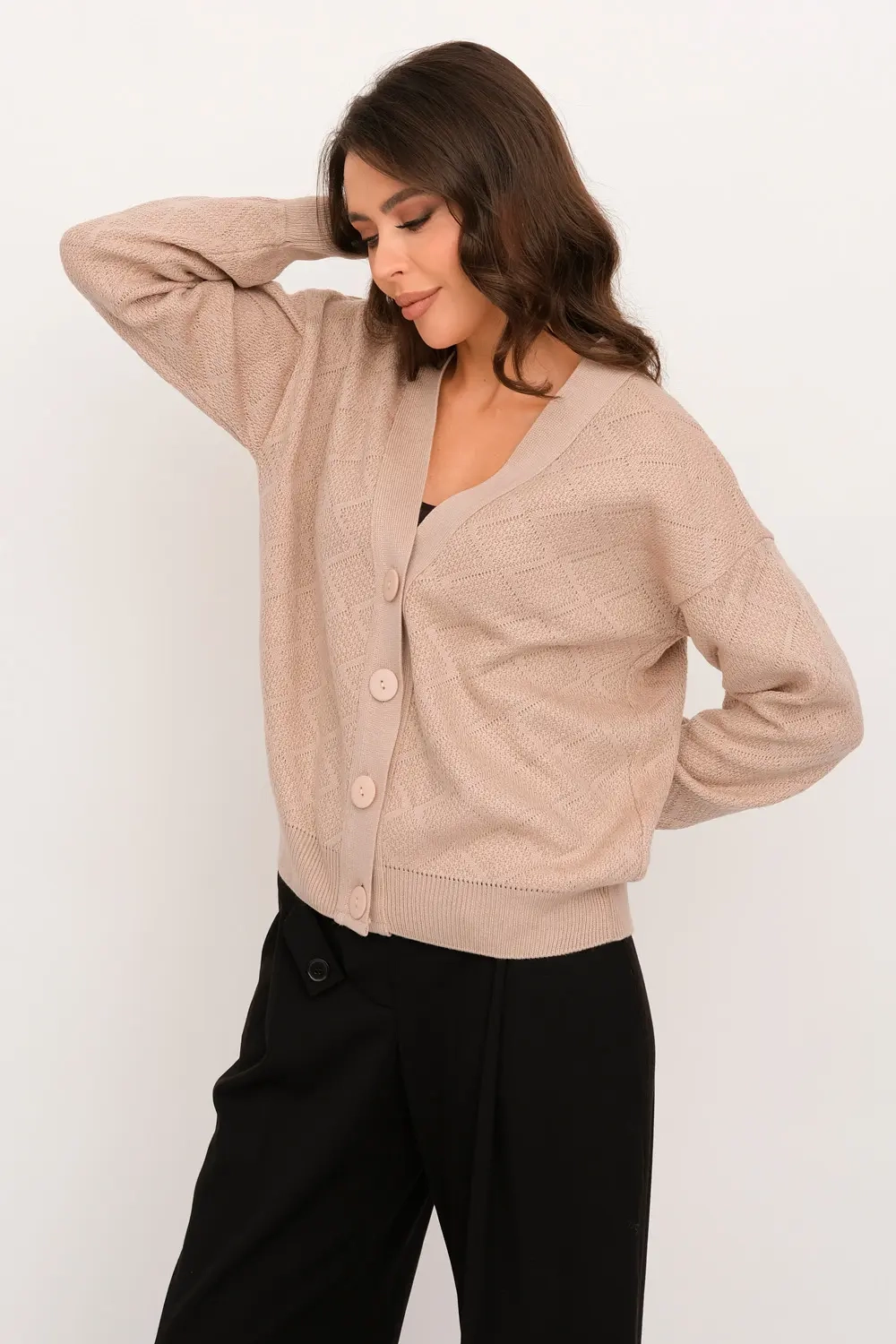 Жакет М 3220/бежевый