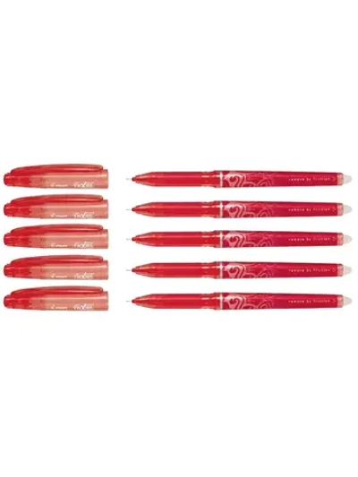 Ручка FriXion Point 0.5 мм стираемые чернила, красная, 5 шт