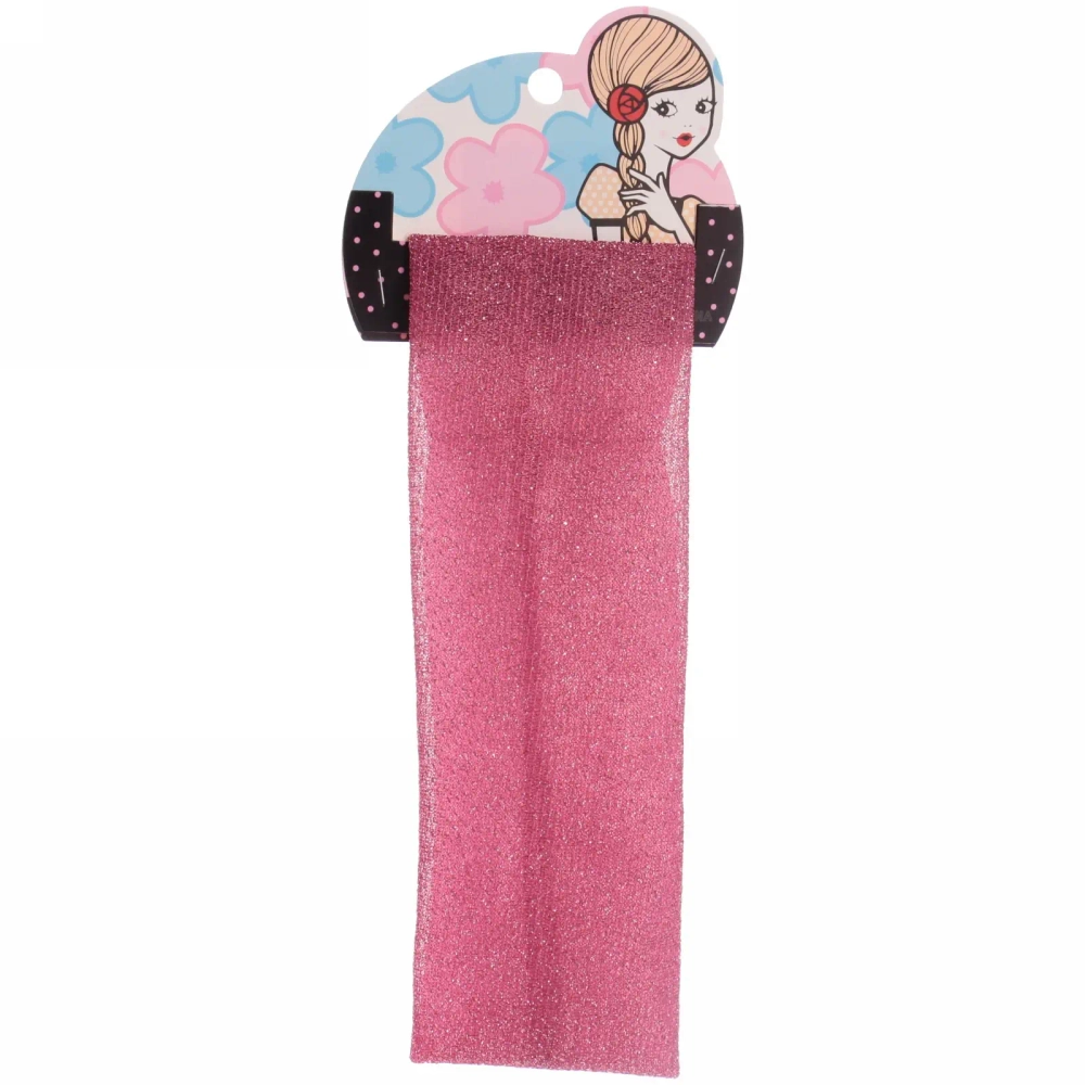 Повязка на голову «Britney Room», с люрексом, микс 6 цветов, 20*7см