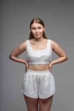Костюм из хлопка Lovemark white