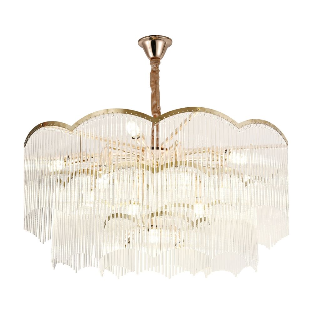 Citilux Jane CL304163 Люстра подвесная Золото