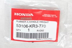 53106-KR3-770. RUBBER A, HANDLE WEIGHT