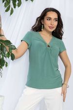 Блуза Луизиана (фисташковая) Б13238-19М LT Collection