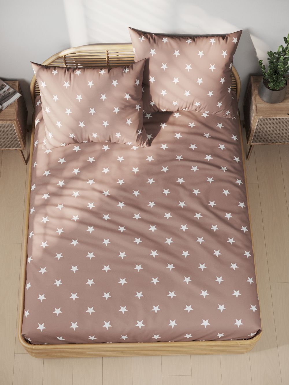 Постельное белье поплин Сказка "Невада" 1,5-сп Наволочка 50х70 см 1 шт Простынь 150x215 см Пододеяльник 145x215 см