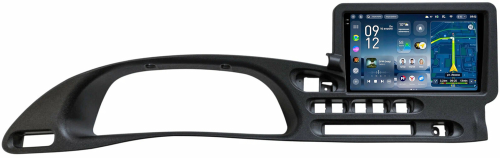 Магнитола для Chevrolet Niva, Lada Niva Travel (любая комплектация, цельная рамка) - Teyes CC4-PRO монитор 9.5" 2K QLED на Android 13, Snapdragon 778G, AI, CarPlay, DSP, 4G SIM-слот
