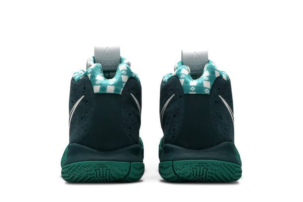 Kyrie 4 white green sale