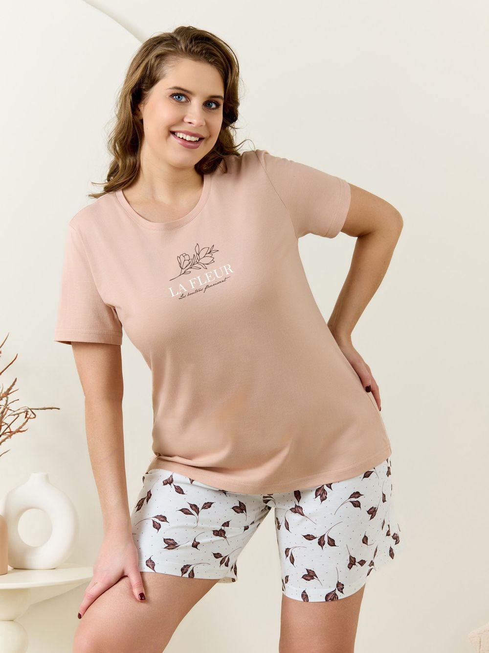 Пижама Рельеф-3 Виотекс БЕЖЕВЫЙ