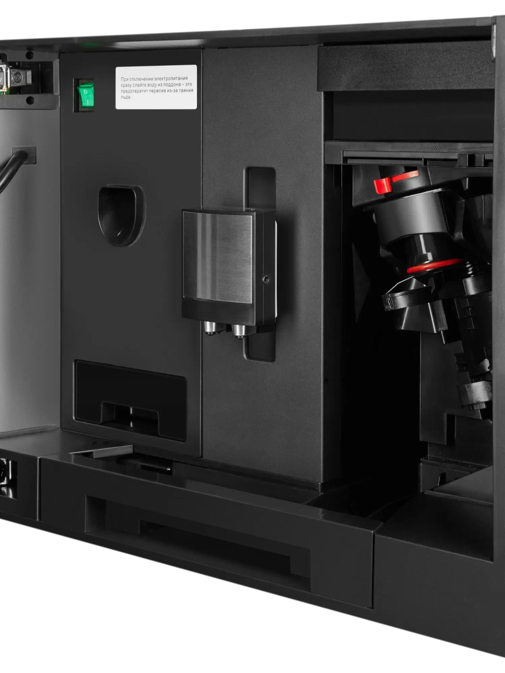 Встраиваемая кофемашина Hiberg PROFF-KT Ice