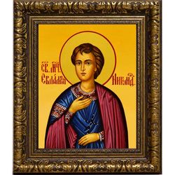 Евлампий Никомидийский мученик. Икона на холсте.